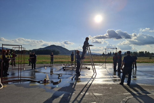 Gasilsko člansko tekmovanje GZ Medvode in GZ Vodice  gasilska zveza medvode