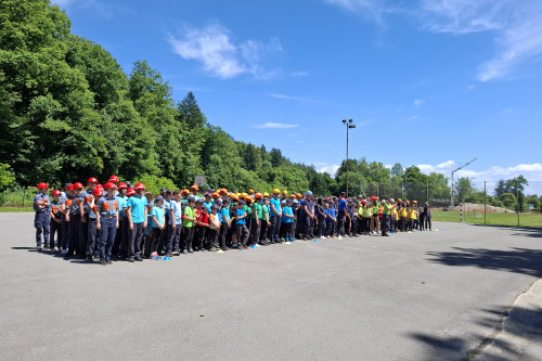 Občinsko mladinsko tekmovanje v GŠTD gasilska zveza medvode