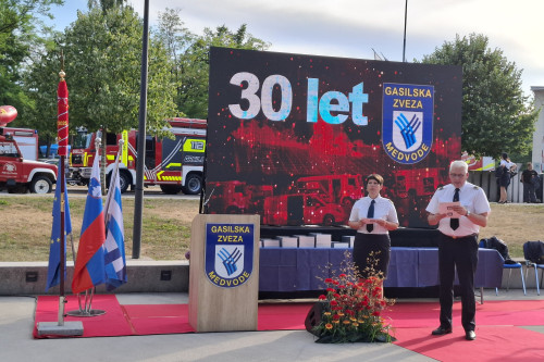 GZ Medvode je praznovala 30 let gasilska zveza medvode