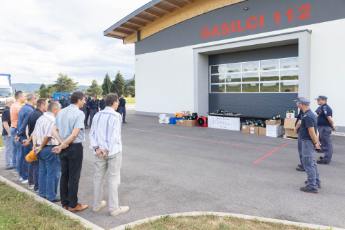Nova gasilska oprema za medvoške gasilce javni zavod sotočje medvode